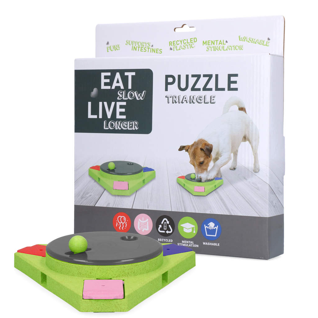Eat Slow Live Longer Futterpuzzle – Fördert Langsame Fütterung Für Gesunde Hunde