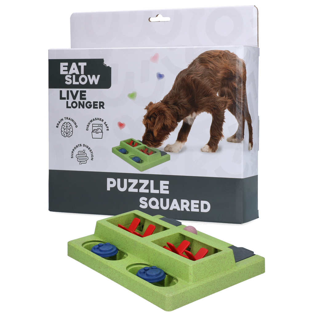 Eat Slow Live Longer Futterpuzzle – Beschäftigt Hunde Und Fördert Den Spieltrieb