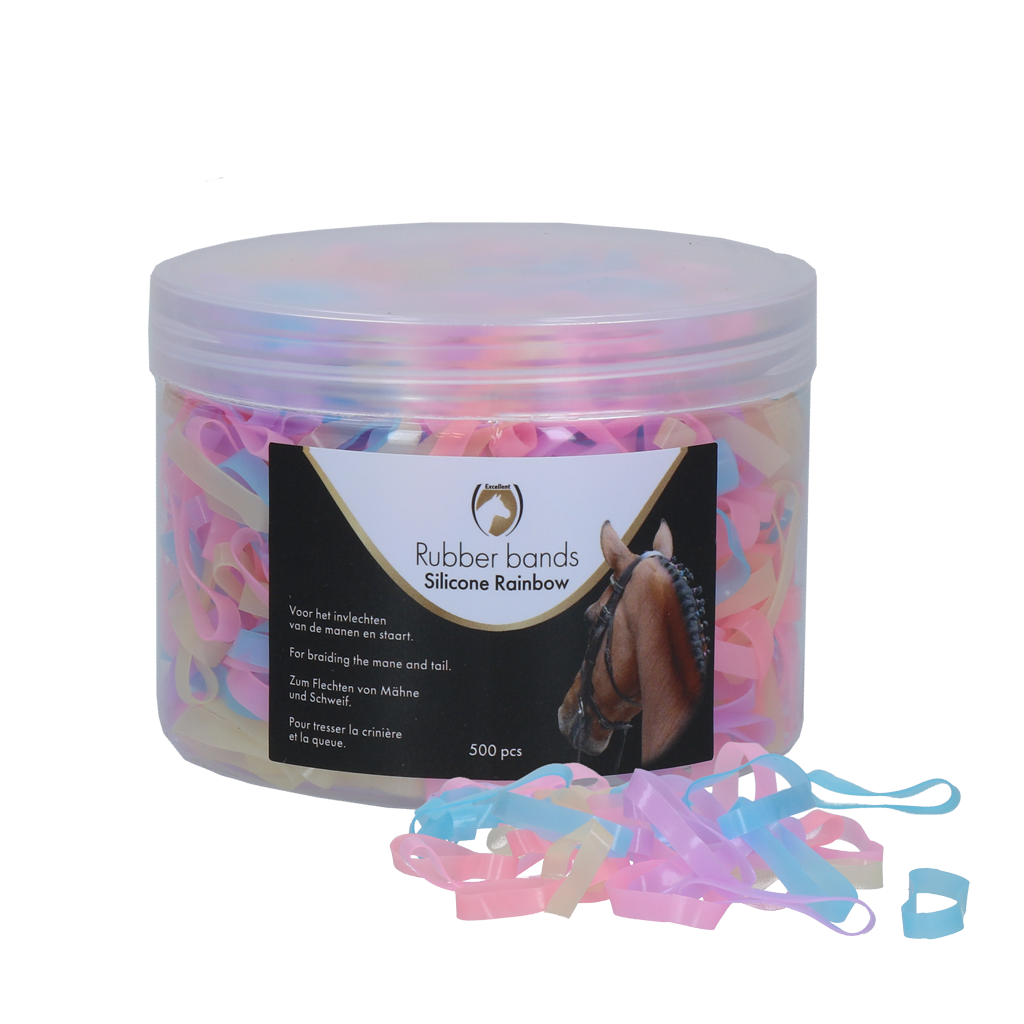 Excellent Horse Gummibänder – Robust und Wiederverwendbar für Perfekte Mähne und Schweif