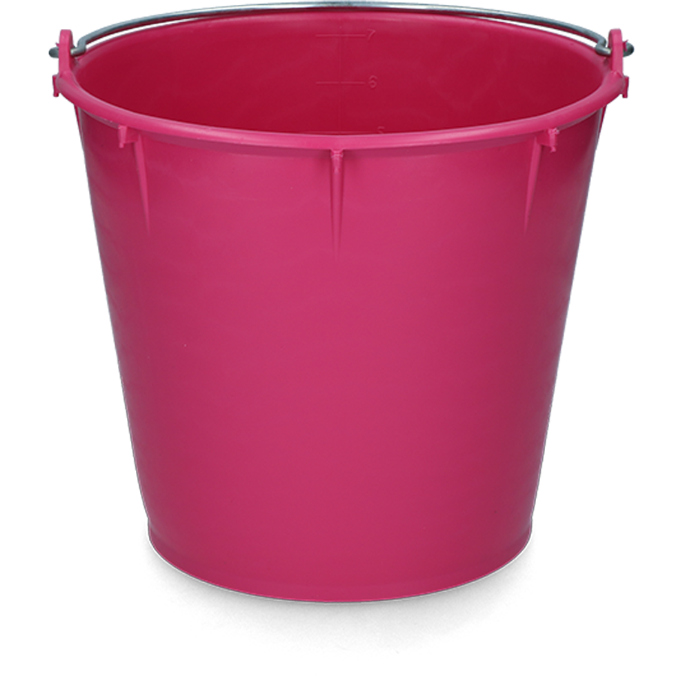 EimerPro 7 Liter Eimer Mit Griff Rosa – Praktisch Und Flexibel