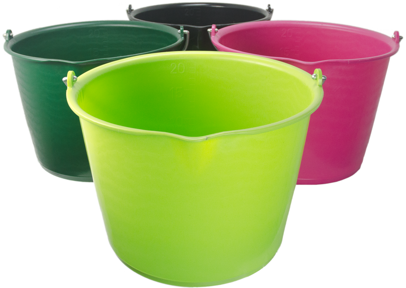 RobustPro Eimer 15 L mit Ausguss – Schlagfest und Praktisch für Pferdehaltung