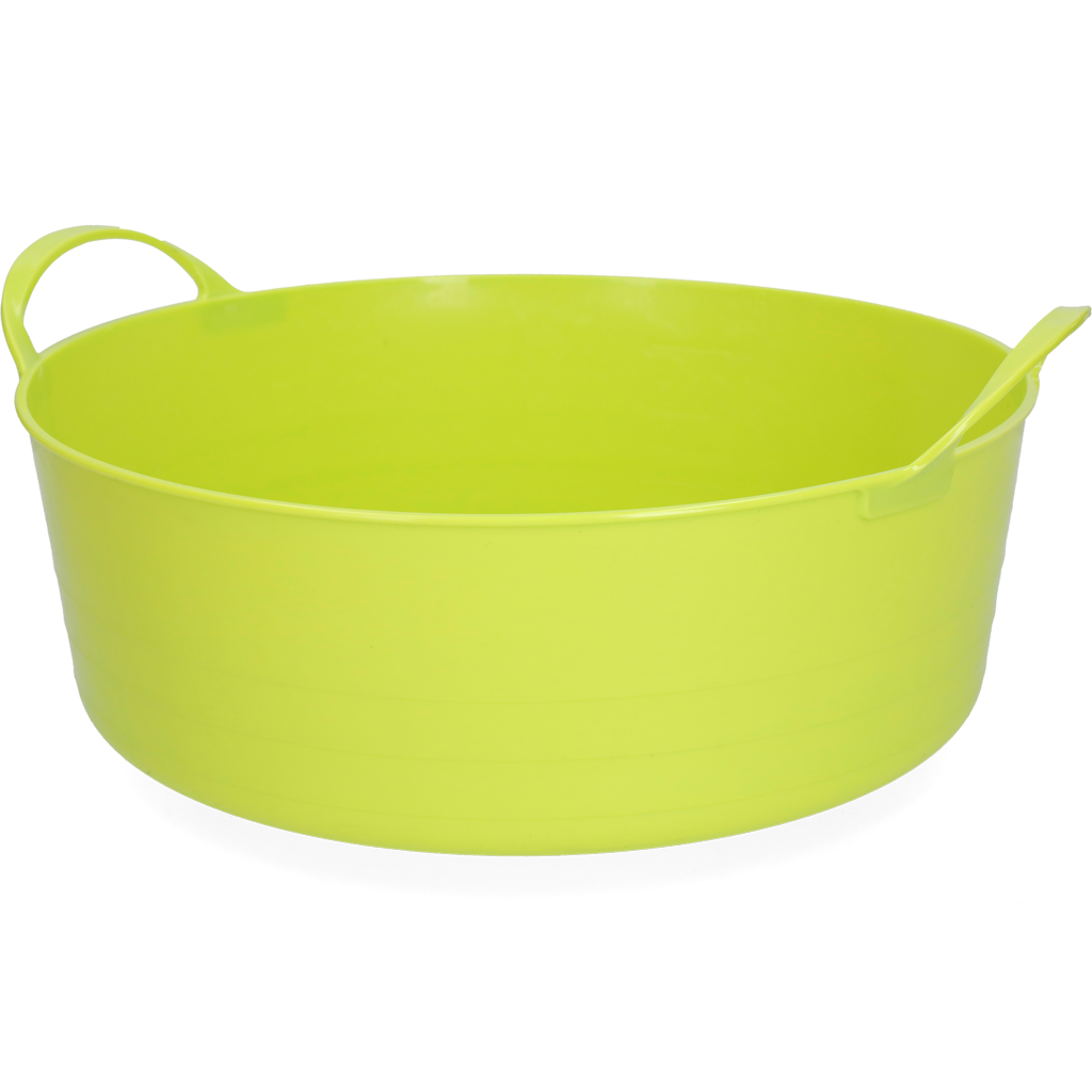 Flexi Eimer V-Trug 6 l Lindgrün – Extrem Flexibel und Vielseitig Einsetzbar
