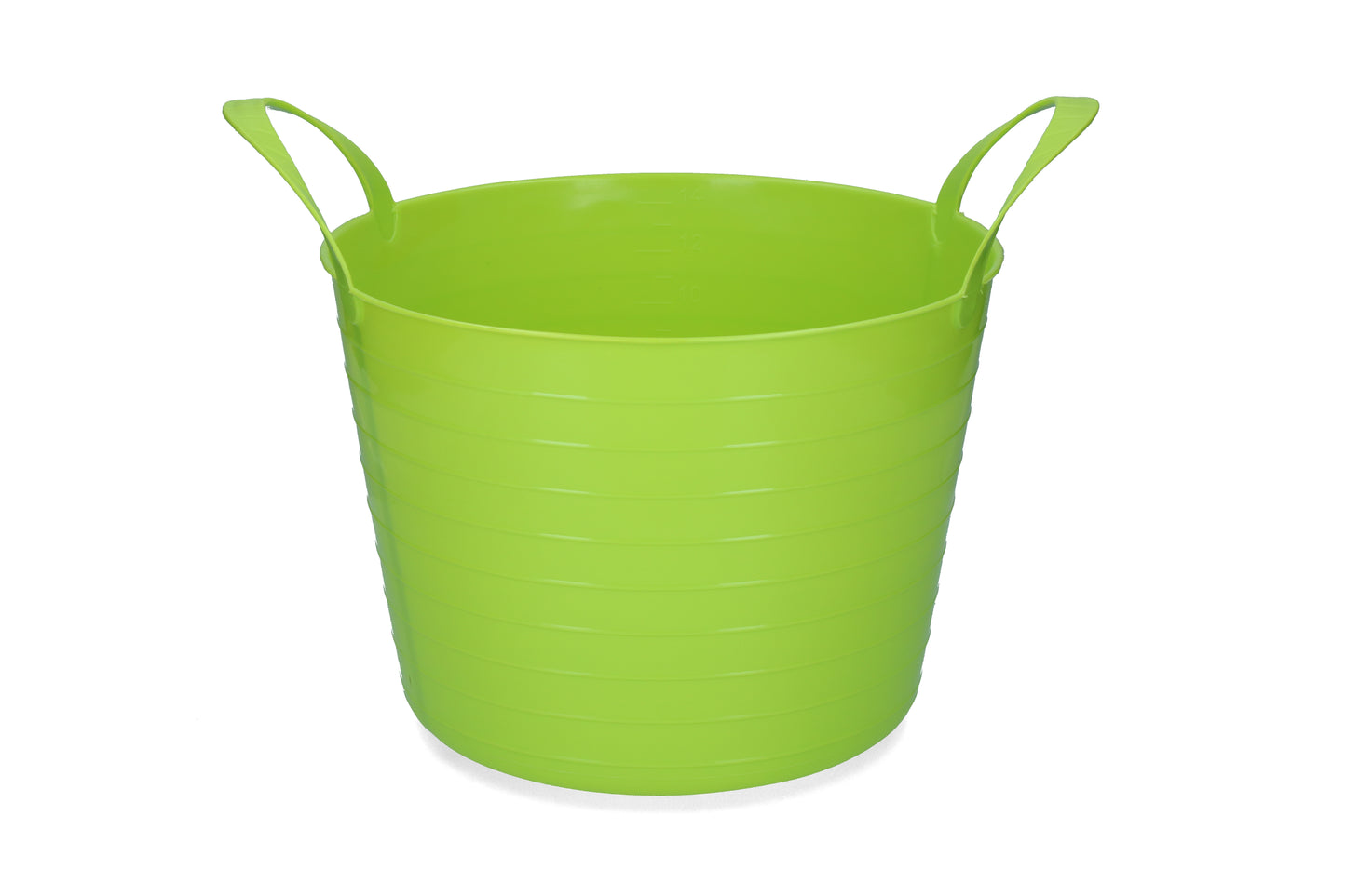 V-Trug Flexi Eimer Blau 14 l Limonengrün – Flexibles Material für Vielseitige Anwendung