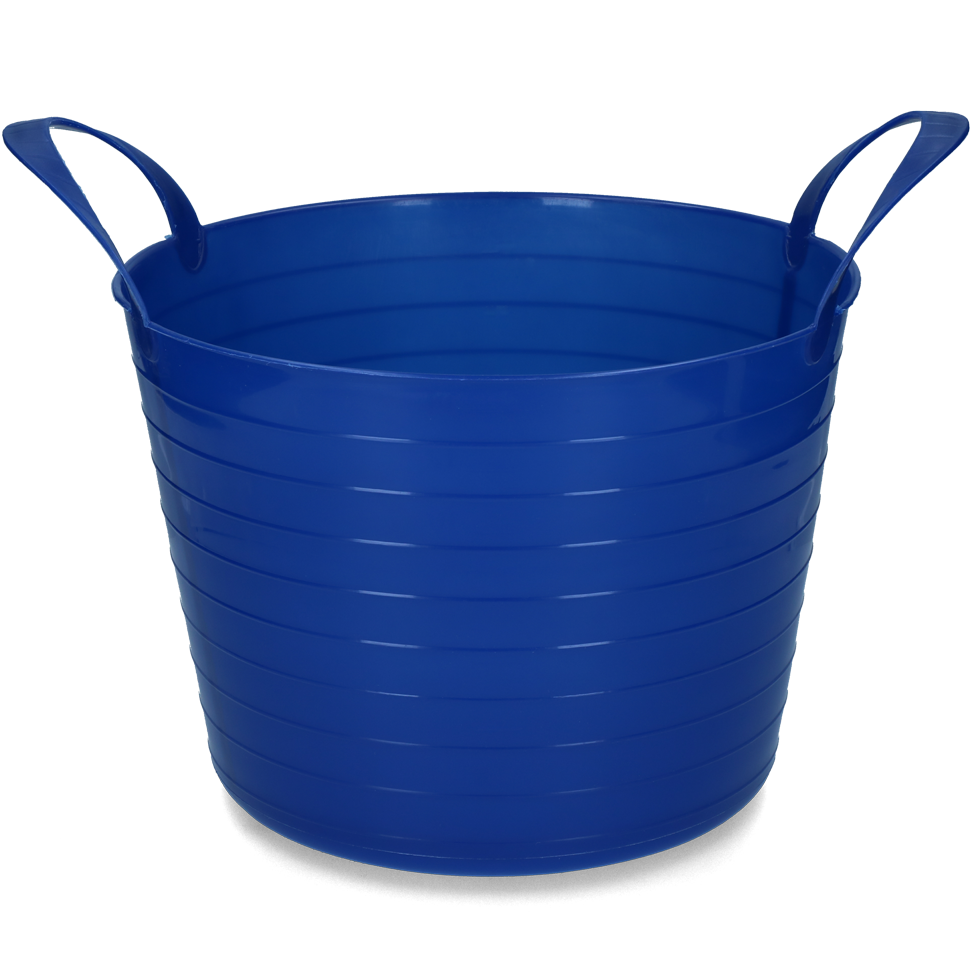 FlexiEimer V-Trug 40 l Blau – Flexibler Kunststoff Für Vielseitige Anwendungen