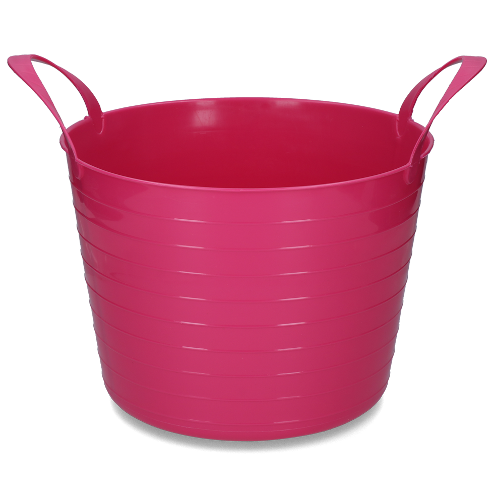 V-Trug Flexi Eimer 40 l Rosa – Flexibel und Langlebig für Garten und Stall