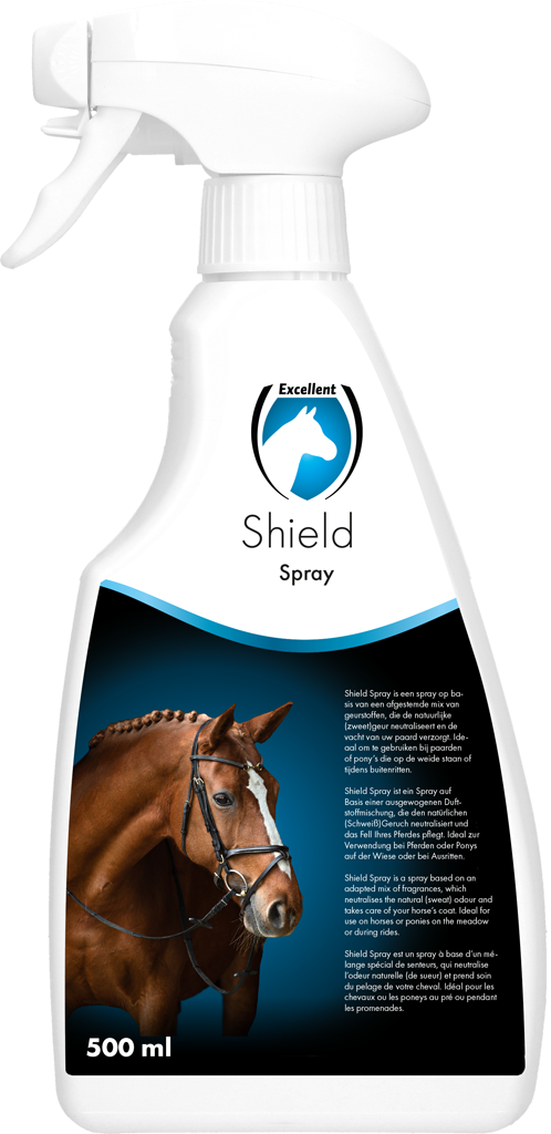 Excellent Horse Shield Spray 500 ml – Geruchsneutralisierende Fellpflege