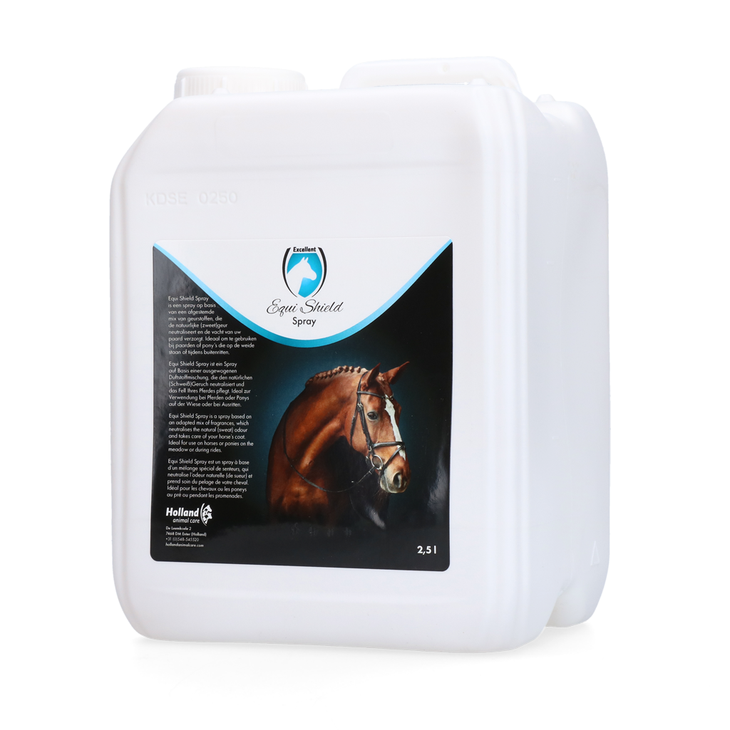 Excellent Horse Shield Spray 2,5 l – Schweißgeruch Neutralisieren und Fell Pflegen
