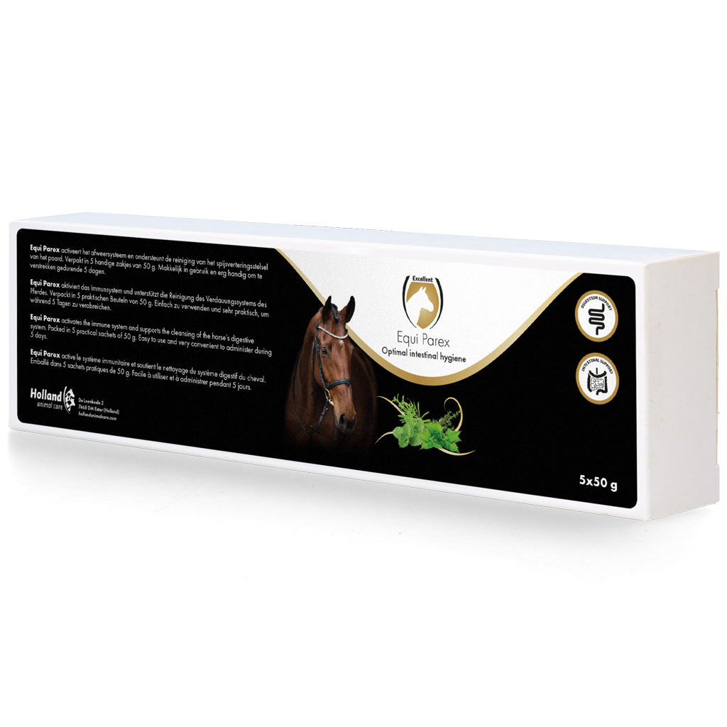 Excellent Horse Equi Parex 5 x 50 g – 100% Natürliche Unterstützung Für Gesunde Verdauung