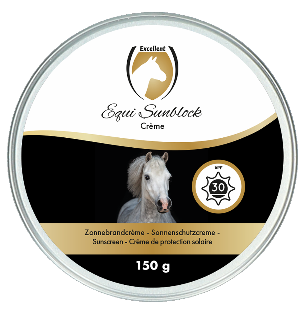 Excellent Horse Sonnenschutzcreme LSF 30 – 24 Stunden UV-Schutz für Pferde