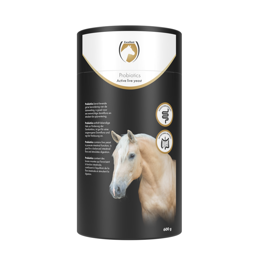 Excellent Horse Probiotika 600 g – Fördert Eine Gesunde Darmflora