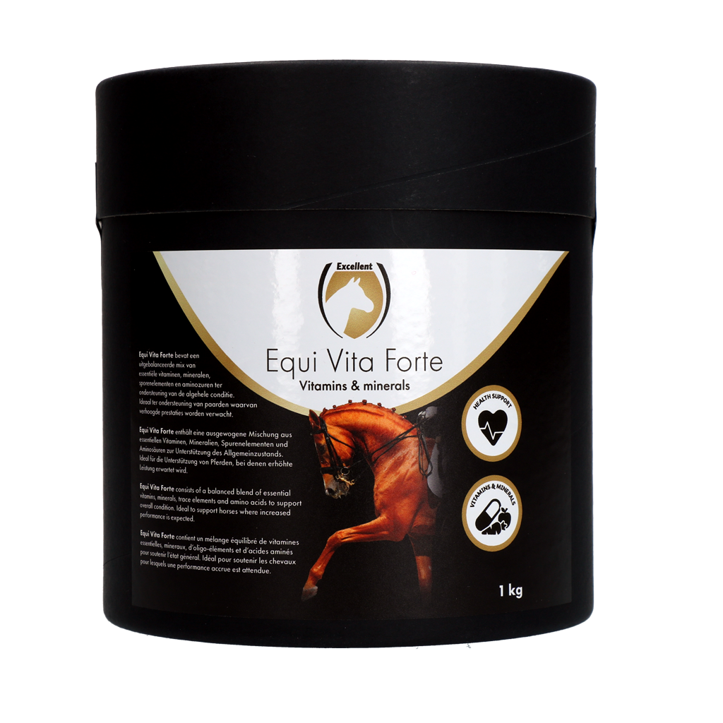 Excellent Horse Vita Forte 1 kg – Unterstützt Die Leistungsfähigkeit Von Pferden