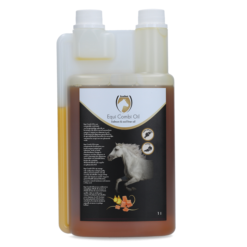 Excellent Horse Combi Oil 1 l – Unterstützt Gesundheit Und Gelenkfunktion