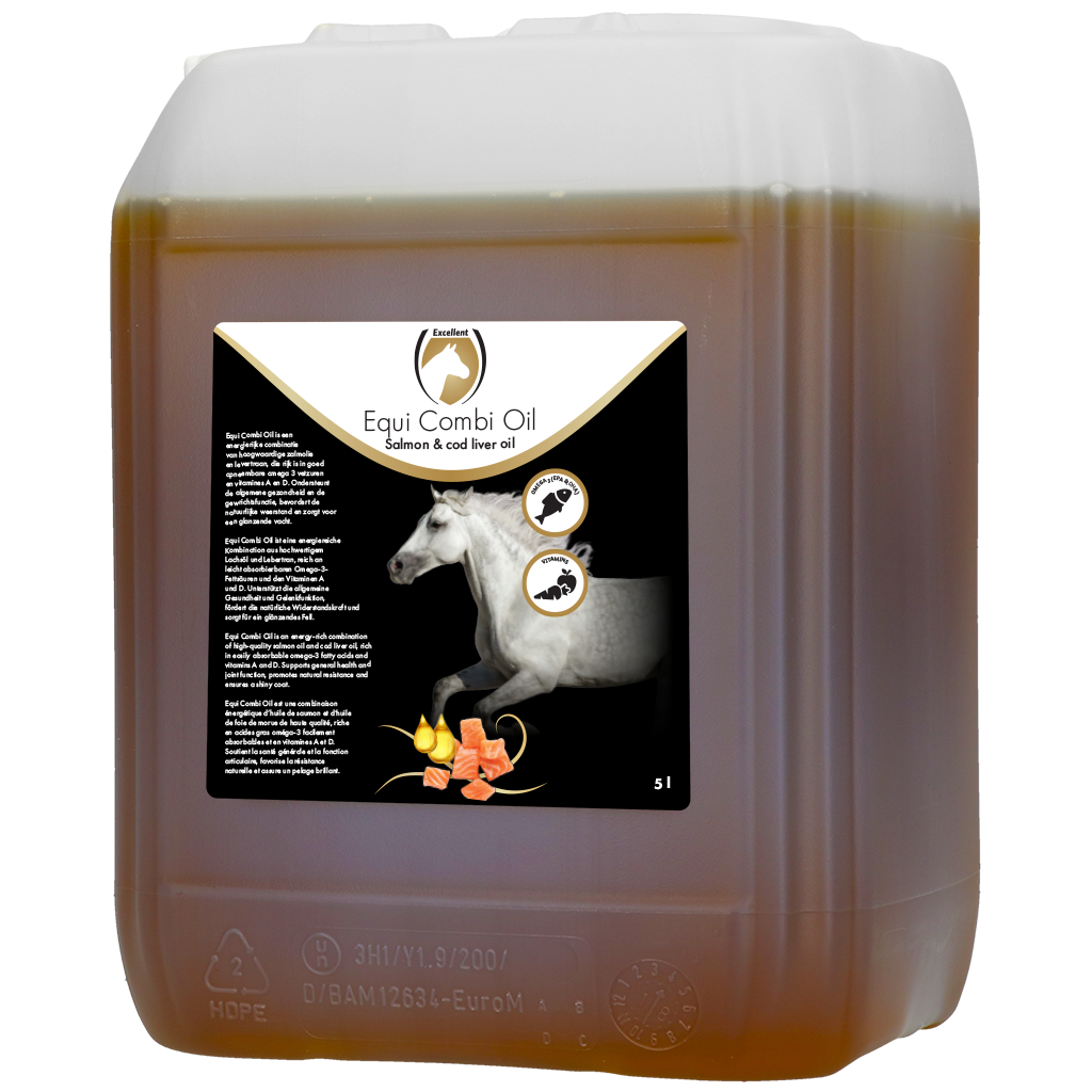 Excellent Horse Combi Oil 5 l – Unterstützt Gesundheit Und Gelenkfunktion