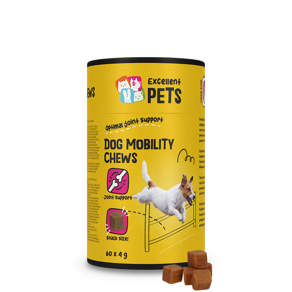 Excellent Pets Dog Mobility Soft Chews – Gelenkunterstützende Kausnacks für Hunde
