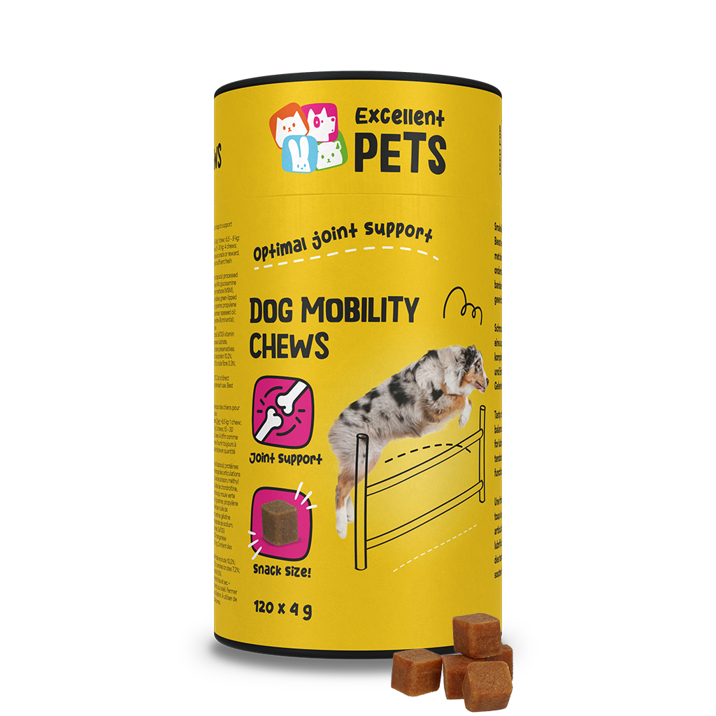 Excellent Pets Dog Mobility Soft Chews – Gelenkunterstützende Kausnacks für Hunde