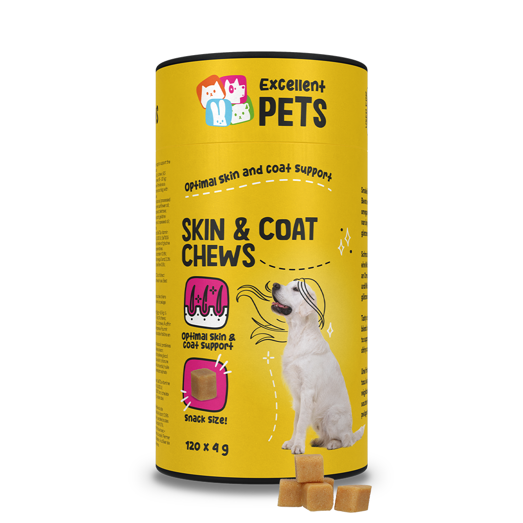 Excellent Pets Skin & Coat Soft Chews – Unterstützt Empfindliche Haut Und Glänzendes Fell