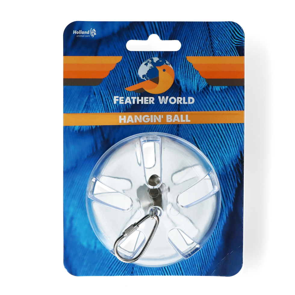 Feather World Hängender Ball – Wiederbefüllbar Mit Glöckchen