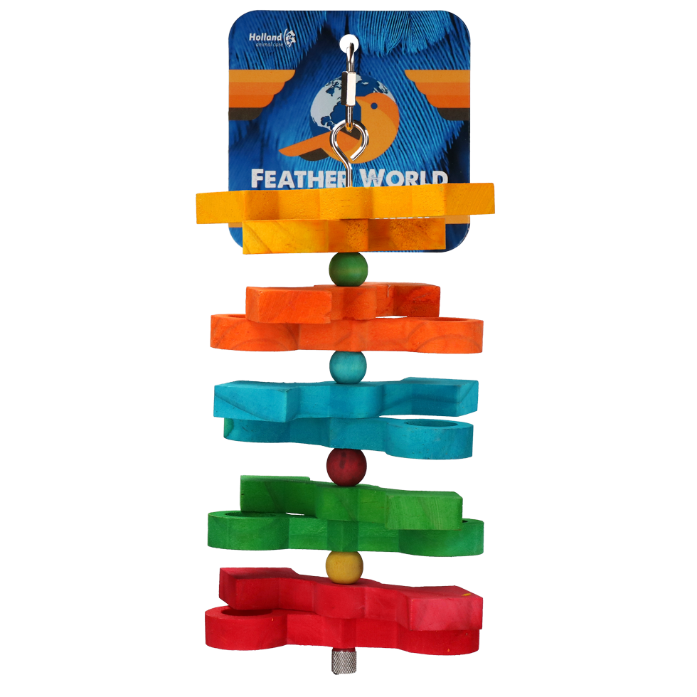 Feather World Puzzle & Treat – Farbenspiel Mit Leckereien für Mehr Spaß