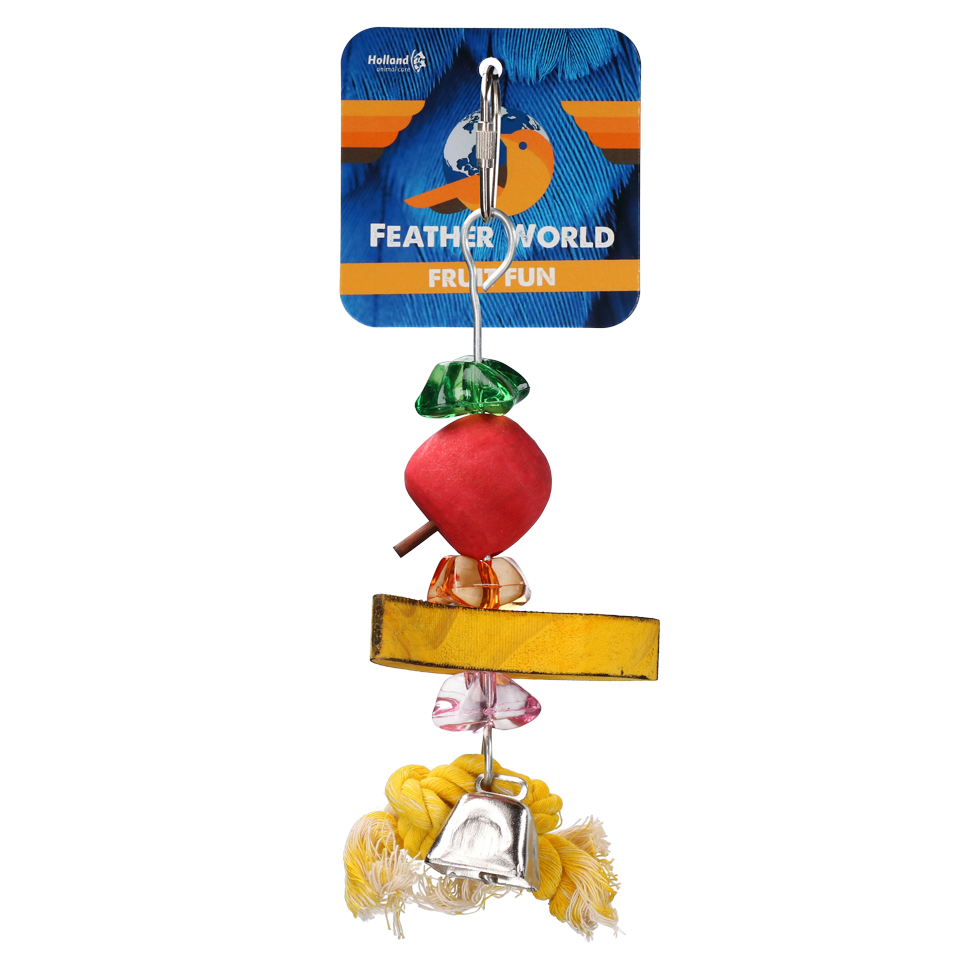 Feather World Fruit Fun – Fruchtiger Spielanhänger Mit Glöckchen