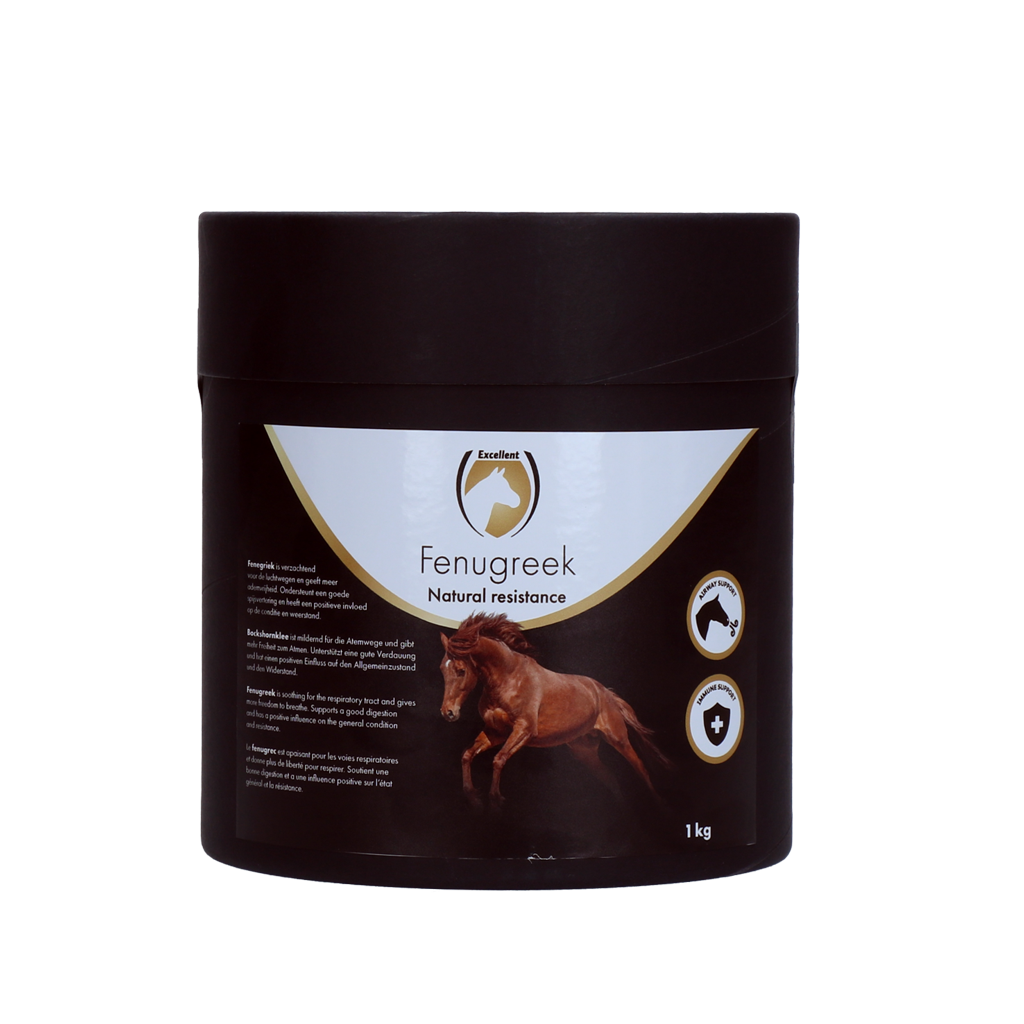 Excellent Horse Bockshornklee 1 kg – Unterstützt Gesunde Atemwege