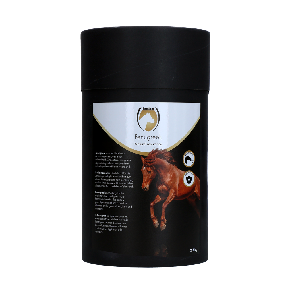 Excellent Horse Bockshornklee 2,5 kg – Unterstützt Gesunde Atemwege und Verdauung