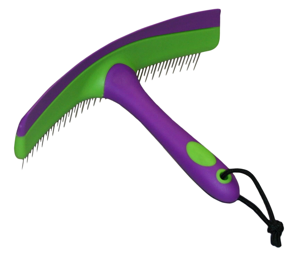 Fun Schweißmesser Lila Grün – Ergonomisches 2 in 1 Design zur Schweiß- und Schmutzentfernung