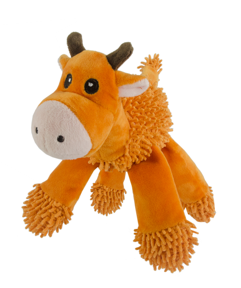 Fuzzle Kuscheltier Giraffe – Super Weich Mit 5 Quietscher für Mehr Spielspaß