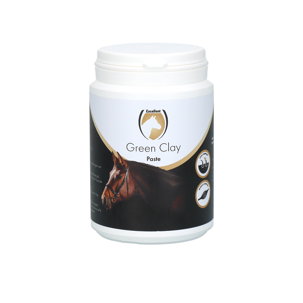 Excellent Horse Grüne Tonerde Paste 250 g – Unterstützt Die Hautregeneration