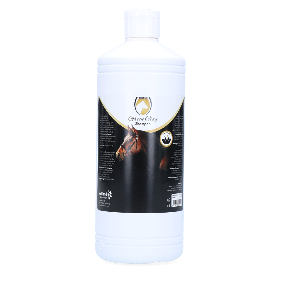 Excellent Grüne Tonerde Shampoo 1 l – Sanfte Reinigung Für Haut Und Fell