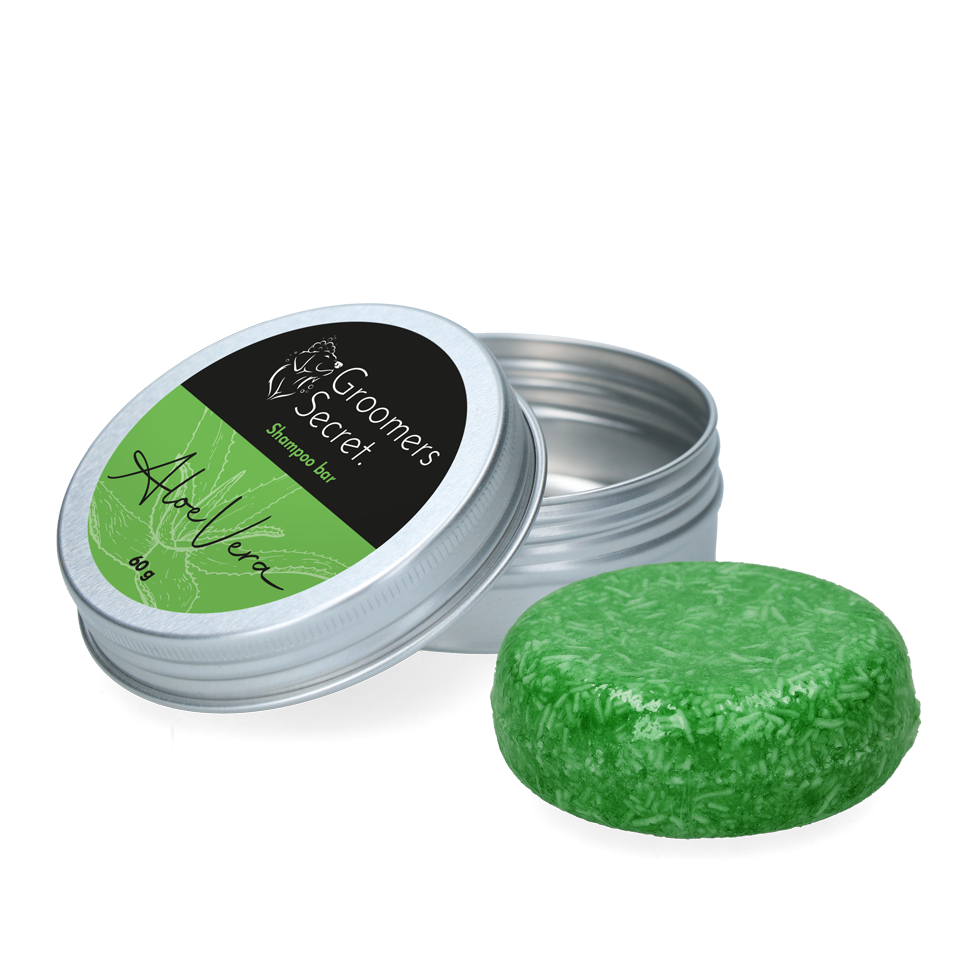 Groomers Secret Shampoo Bar Aloe Vera – Hochreinigend und Pflegend