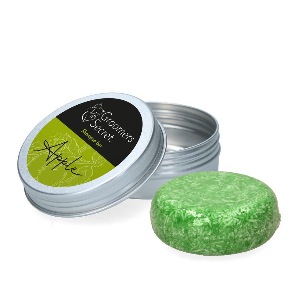 Groomers Secret Shampoo Bar Apfel – Hochreinigend und Pflegeleicht