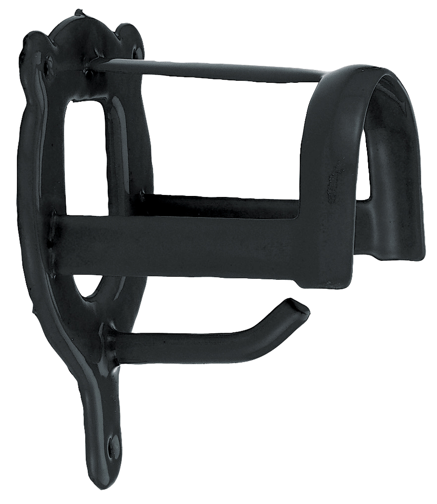ReitPro Trensenhalter Metall Schwarz – Robustes Rundmodell für Pferdezubehör