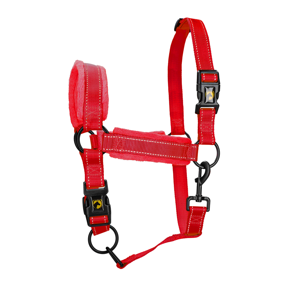 Excellent Superior Halfter Rot XS – Weich Und Haltbar Aus Hochwertigem Nylon