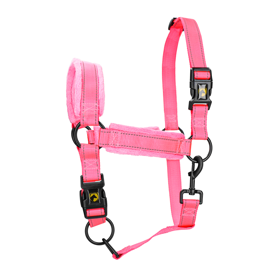 Excellent Superior Halfter Rosa XS – Hochwertiges Nylon für Komfort und Haltbarkeit