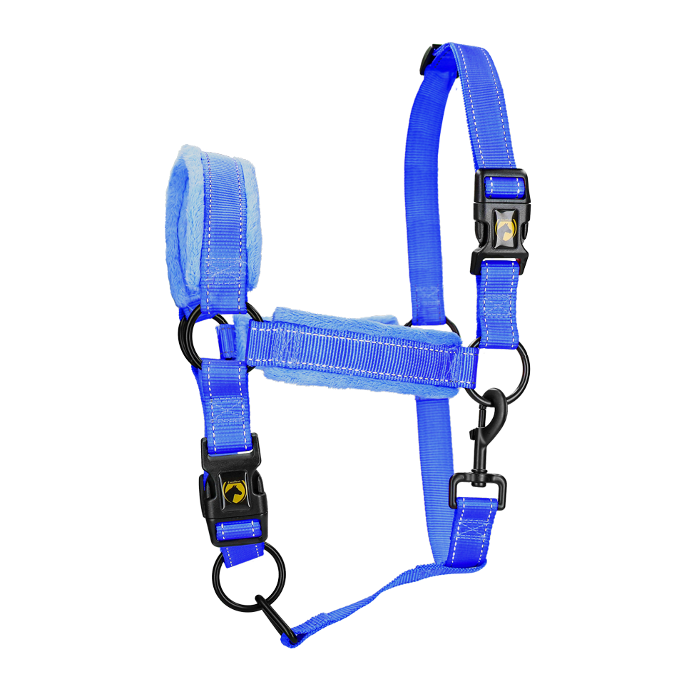 Excellent Superior Halfter Blau S – Hochwertiges, Weiches Nylon