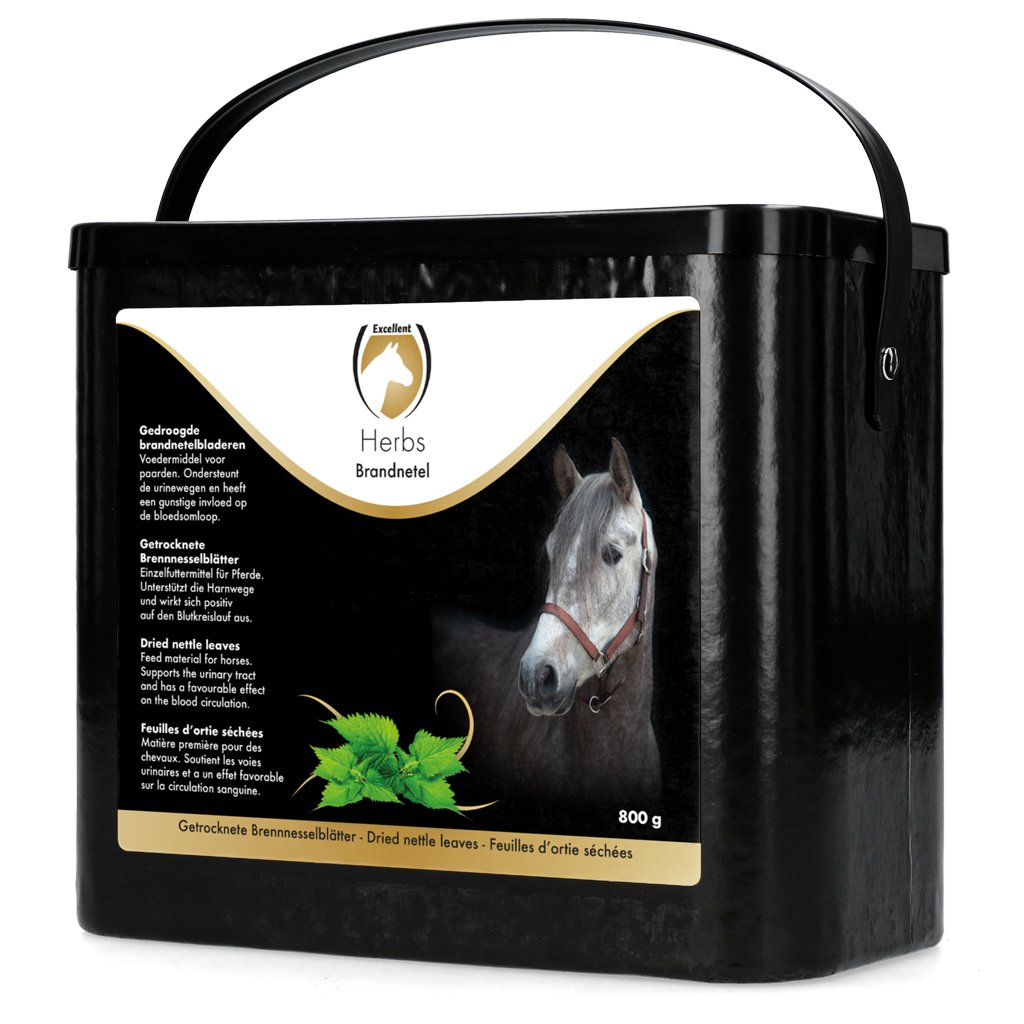 Excellent Horse Herbs Brennnessel 800 g – Unterstützt Nierenfunktion und Abwehrsystem