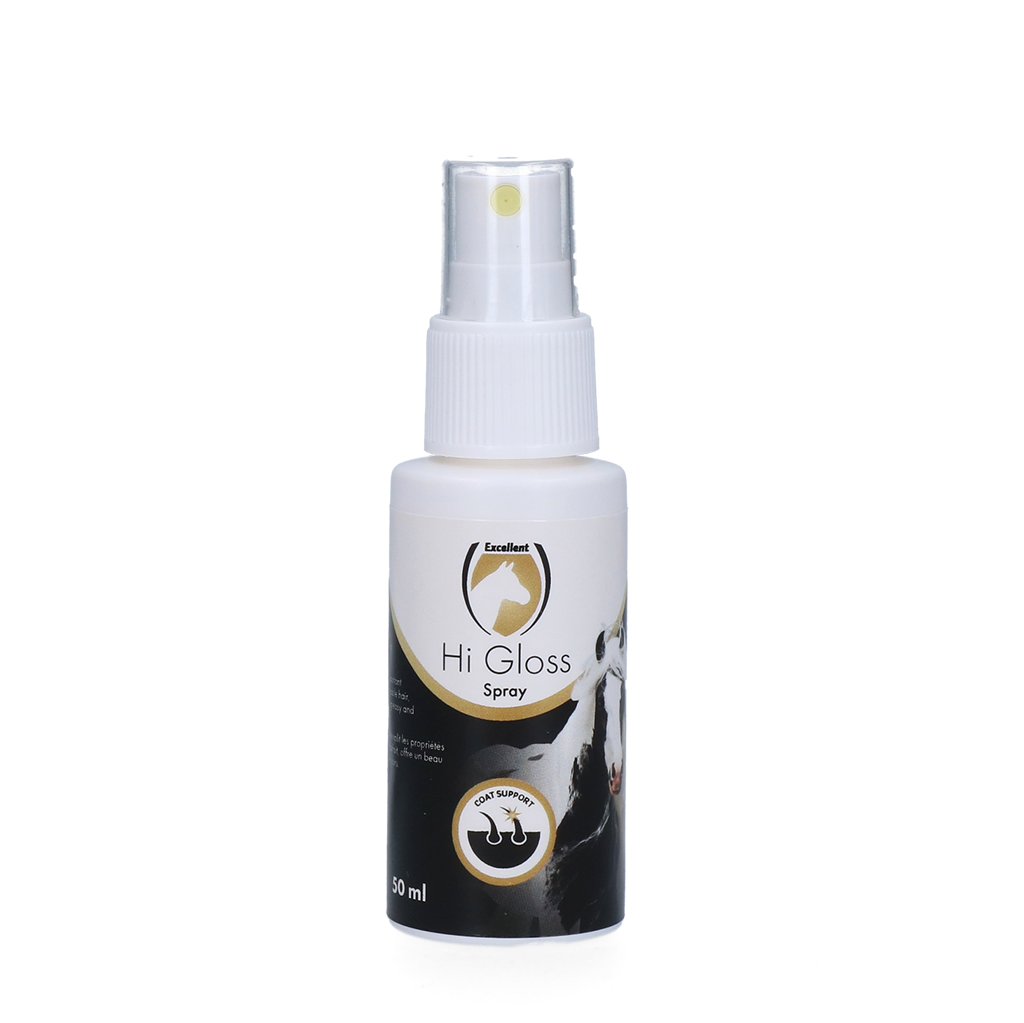 Excellent Horse Hi Gloss Spray 50 ml – Schnelles Trocknen Und Entwirren