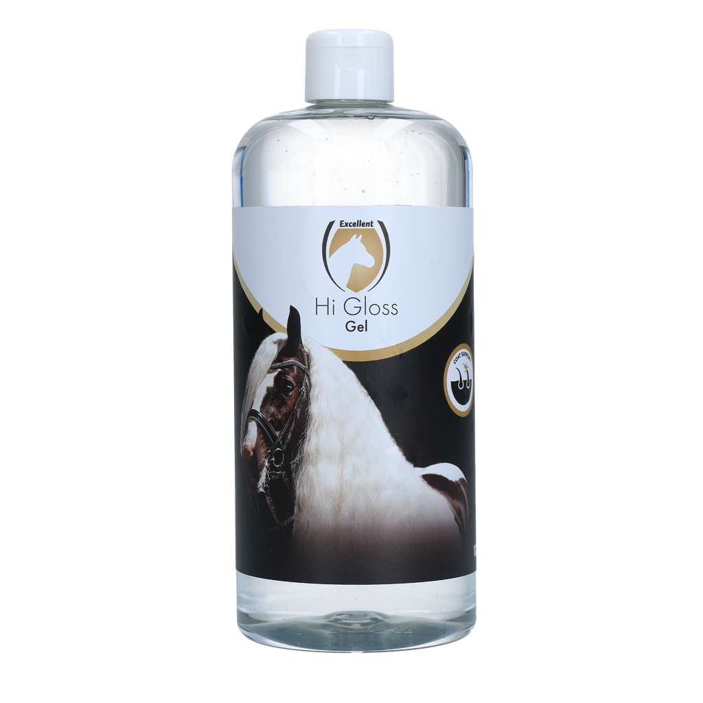 Excellent Horse Hi Gloss Gel 1 l – Hochwertiger Glanz Für Schweif Und Mähne