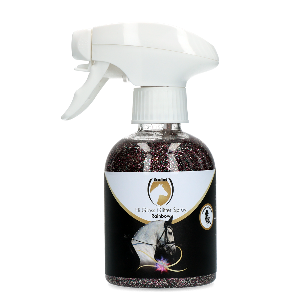 Excellent Horse Hi Gloss Glitter Spray – Strahlender Glitzereffekt für Pferd und Pony