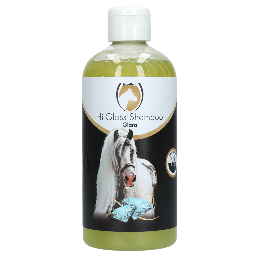 Excellent Horse Hi Gloss Shampoo Original 500 ml – Hinterlässt Schimmernden Glanz
