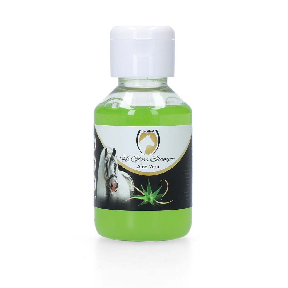Excellent Horse Hi Gloss Shampoo Aloe Vera 100 ml – Sanfte Pflege Für Glänzendes Fell
