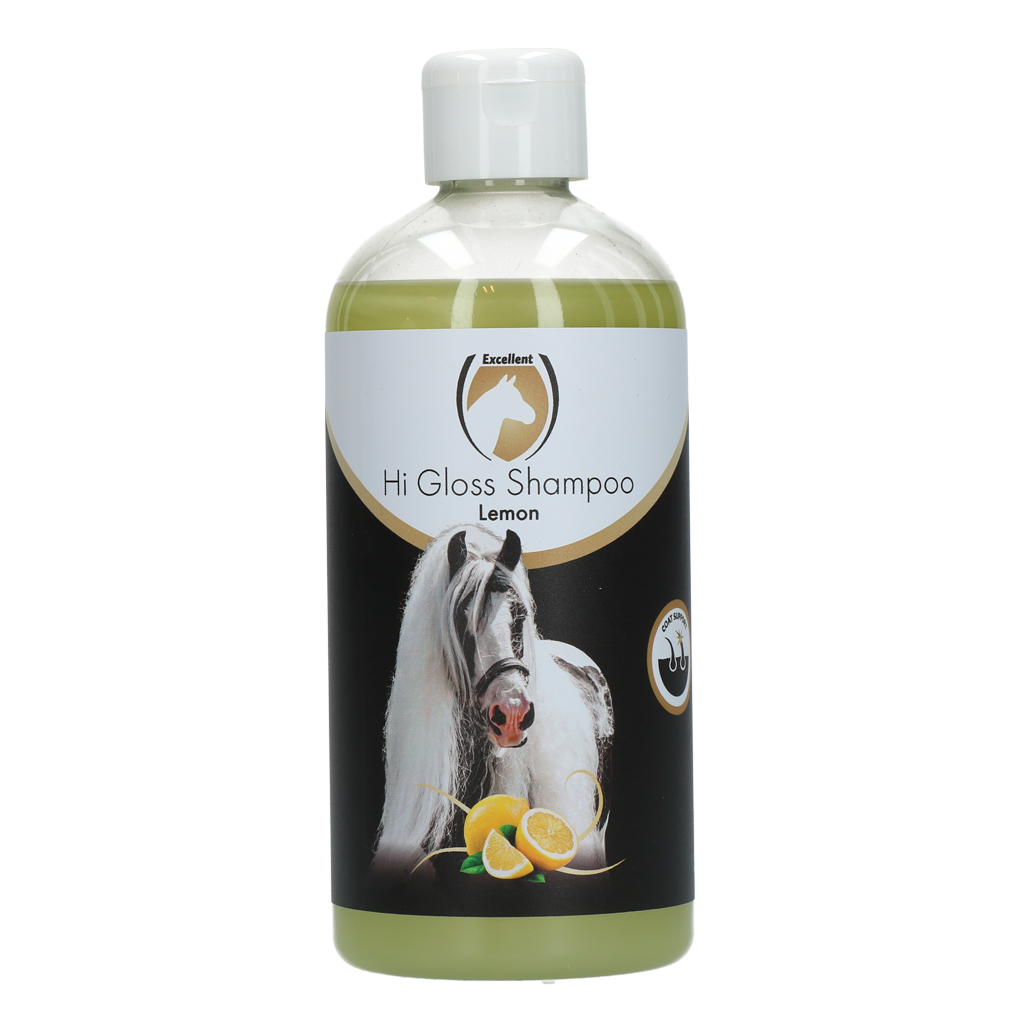 Excellent Horse Hi Gloss Shampoo Lemon 500 ml – Hinterlässt Einen Schimmernden Glanz