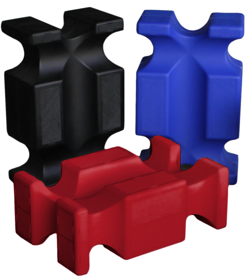 HindernisPro Hindernisblock Kunststoff Blau – Robuste Und Leichte Bauweise