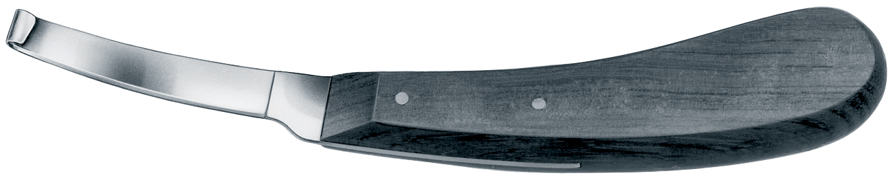 Aesculap Hufmesser VC 310 R – Schmaler Holzgriff für Präzises Arbeiten