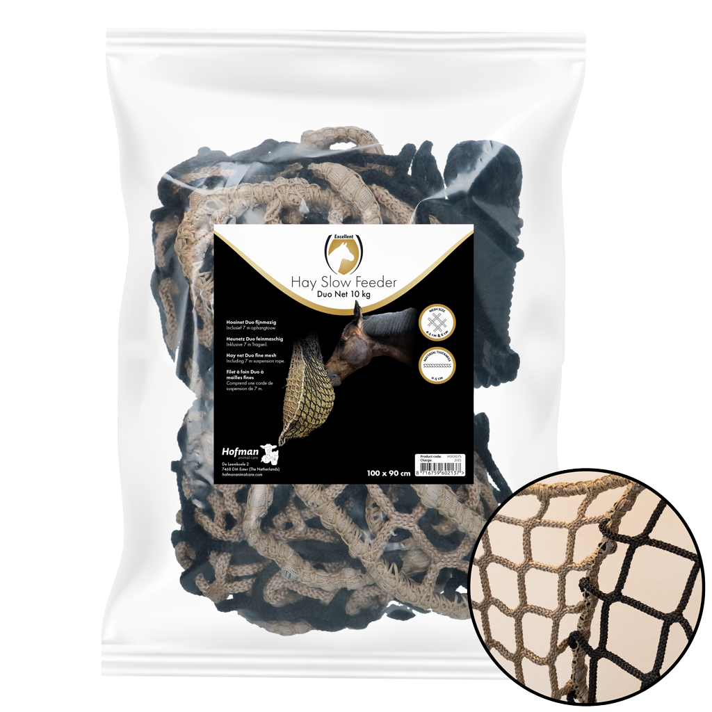 Hay Heunetz 10 kg – Langsame Futteraufnahme Mit Starkem Material