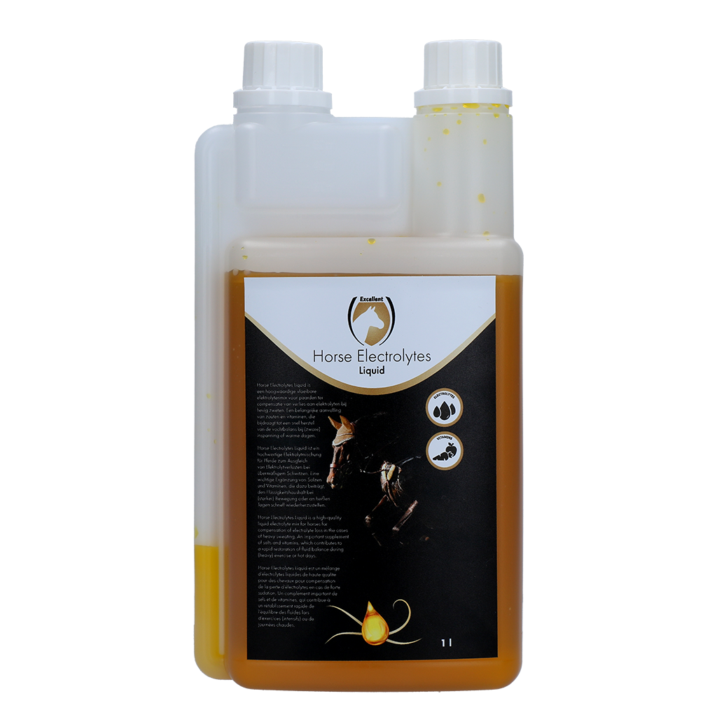 Excellent Horse Elektrolyte Flüssigkeit 1 L – Schnelle Wiederherstellung Bei Starkem Schwitzen