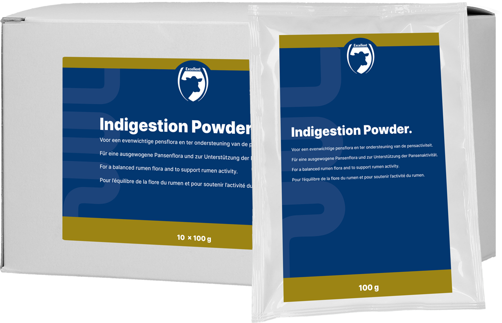 Excellent Indigestion Pulver 10 x 100 g – Fördert Die Pansentätigkeit