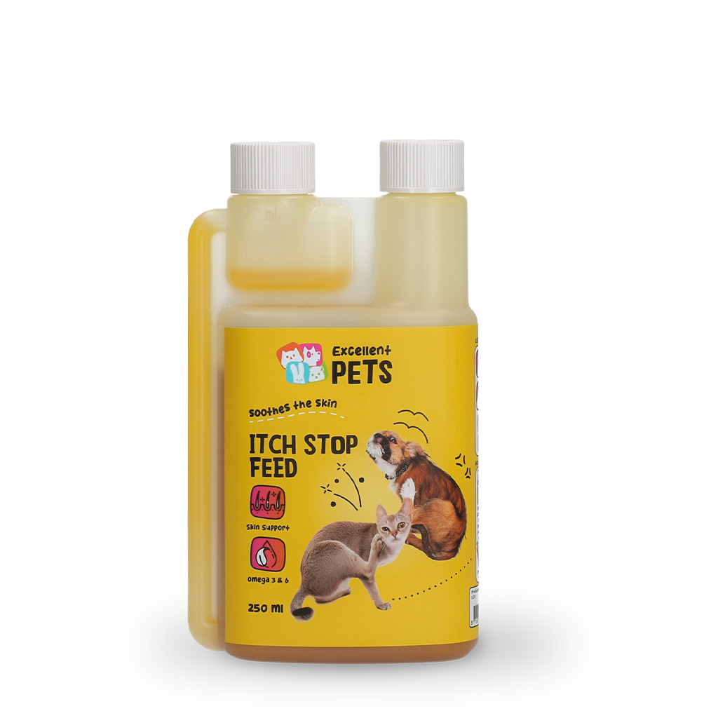 Excellent Pets Juckreizstopp-Futter 250 ml – Unterstützt Gesunde Haut und Glänzendes Fell