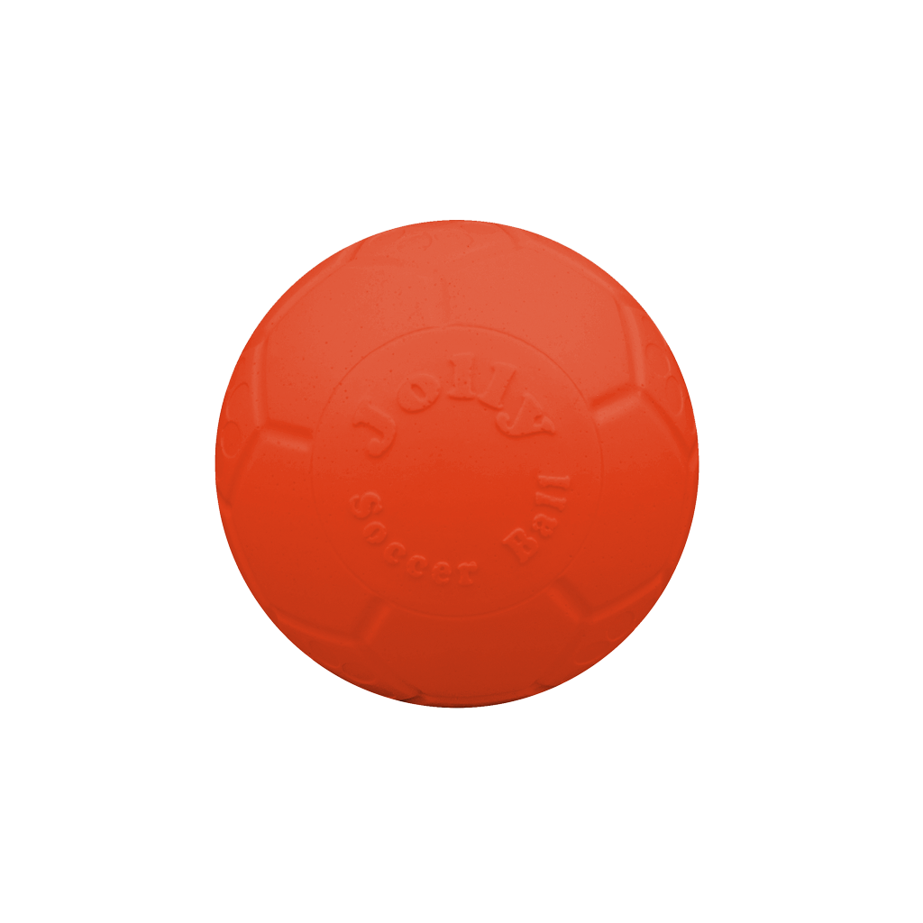 Jolly Fußball Ball Orange XXS – Bissfestes Jollyflex-Material