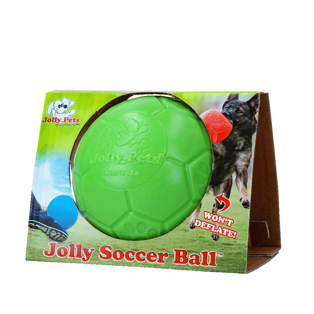 Jolly Jolly Soccer Ball Grün S – Bissfestes Material Für Aktives Spiel